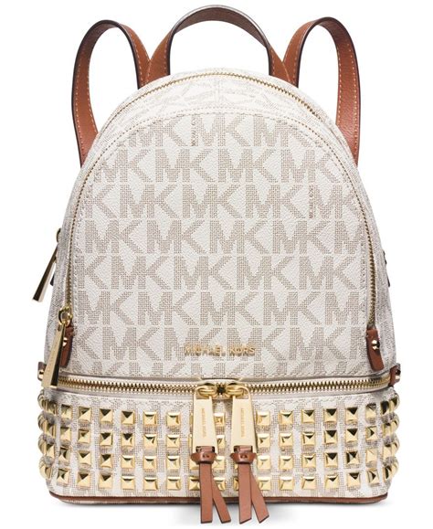 michael kors studded backpack|Michael Kors Backpack purse clearance.